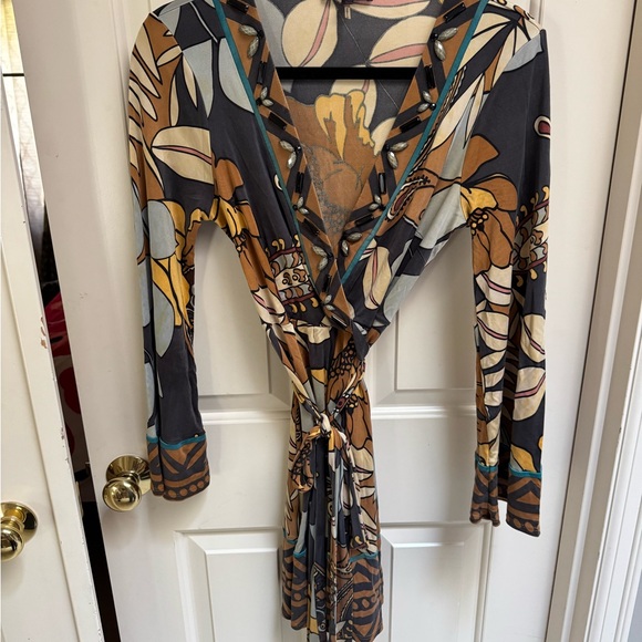 Hale Bob Faux Wrap Dress - Picture 2 of 6